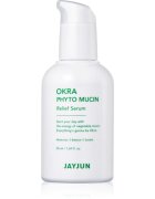 Jayjun Okra Phyto Mucin jemné pleťové sérum pro zklidnění a posílení citlivé pleti 50 ml