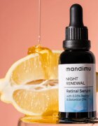Jíme zdravě Mandimu Night Renewal Retinalové sérum noční sérum proti příznakům stárnutí 30 ml