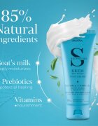 Joanna Sensual Foot Cream hydratační a vyživující krém na nohy Goat Milk & Prebiotics 100 g