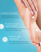 Joanna Sensual Foot Cream hydratační a vyživující krém na nohy Goat Milk & Prebiotics 100 g
