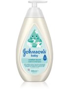 Johnson's® Comfort Touch bublinková koupel a mycí gel 2 v 1 pro děti 500 ml
