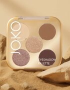 JOKO Eyeshadow Palette paleta očních stínů 5 barev odstín Sparkling Sands 7 g