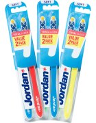 Jordan Total Clean Soft 2 pack zubní kartáček 2 ks