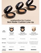 JUNG SAEM MOOL Essential Skin Nuder Cushion rozjasňující make-up – náhradní náplň odstín Medium Deep 14 g