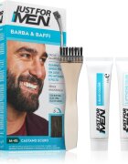Just for Men Men Moustache & Beard barva na vousy pro zakrytí šedin odstín M-45 Dark Brown 1 ks