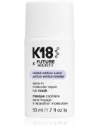 K18 Future x Society Leave-in Molecular Repair Hair Mask intenzivní obnovující maska pro odbarvené barvené a chemicky ošetřené vlasy 50 ml