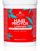 Kallos Hair Pro-Tox Cannabis regenerační maska na vlasy s konopným olejem 1000 ml