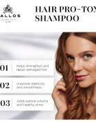 Kallos Hair Pro-Tox šampon s keratinem pro suché a poškozené vlasy 500 ml