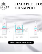 Kallos Hair Pro-Tox šampon s keratinem pro suché a poškozené vlasy 500 ml
