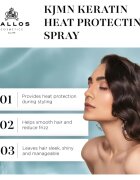 Kallos KJMN Keratin ochranný sprej pro tepelnou úpravu vlasů 200 ml