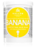 Kallos KJMN Professional Banana posilující maska s multivitamínovým komplexem 1000 ml