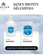 Kallos KJMN Professional Biotin šampon pro tenké slabé a lámavé vlasy 1000 ml