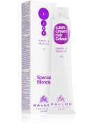 Kallos KJMN Professional Cream Hair Colour Keratin & Argan Oil barva na vlasy odstín 12.013 Special Ultra Beige Blond 100 ml