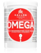 Kallos KJMN Professional Omega vyživující maska na vlasy s omega 6 komplexem a makadamia olejem 1000 ml