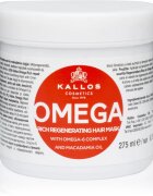 Kallos KJMN Professional Omega vyživující maska na vlasy s omega 6 komplexem a makadamia olejem 275 ml