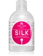 Kallos KJMN Professional Silk hedvábně jemný šampon pro suché a zcitlivělé vlasy 1000 ml