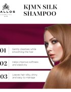 Kallos KJMN Professional Silk hedvábně jemný šampon pro suché a zcitlivělé vlasy 1000 ml