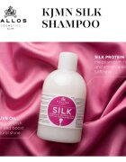 Kallos KJMN Professional Silk hedvábně jemný šampon pro suché a zcitlivělé vlasy 1000 ml