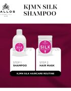 Kallos KJMN Professional Silk hedvábně jemný šampon pro suché a zcitlivělé vlasy 1000 ml