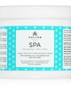 Kallos Spa masážní krém na ruce a nohy 500 ml