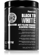 Kaypro Black To White Anti Yellow/Orange Bleaching Powder zesvětlující pudr na vlasy pro profesionální použití 500 g