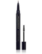 Kevyn Aucoin True Feather Brow Marker Gel Duo fix na obočí s kartáčkem odstín Warm Brunette 04 ml