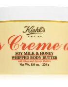 Kiehl's Creme de Corps Soy Milk & Honey Whipped Body Butter tělové máslo s bambuckým máslem 226 g