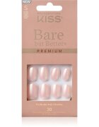 KISS Bare But Better Premium umělé nehty Mocha 30 ks