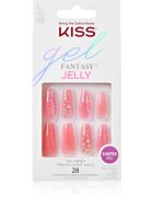KISS Gel Fantasy Jelly umělé nehty Be Jelly 28 ks