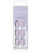 KISS imPRESS Color Short umělé nehty samolepicí Picture Purplect 30 ks