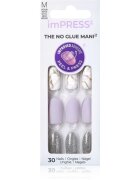 KISS imPRESS The No Glue Mani Medium umělé nehty samolepicí Climb Up 30 ks
