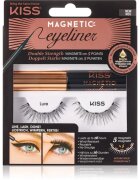 KISS Magnetic Eyeliner & Eyelash Kit magnetické řasy 01 Lure 1 pár
