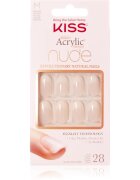 KISS Nude Nails Graceful umělé nehty medium 28 ks
