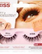 KISS True Volume Ritzy umělé řasy Natural Black 1 pár