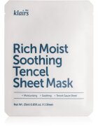 Klairs Rich Moist Soothing Tencel Sheet Mask zklidňující plátýnková maska s hydratačním účinkem 25 ml