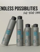 KMS Hair Stay Firm Finishing Hairspray lak na vlasy pro fixaci a tvar 75 ml