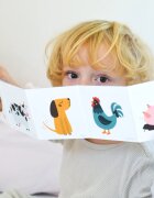 Kolorky Book Farm otočná knížka pro děti 1 ks