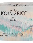 Kolorky Day Brushes jednorázové EKO pleny velikost S 3-6 Kg 25 ks
