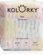Kolorky Day Limited Fun jednorázové pleny velikost L 8-13 kg 19 ks