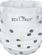 Kolorky Deluxe Velvet Dots jednorázové pleny velikost L 8-13 kg 19 ks