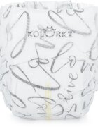 Kolorky Deluxe Velvet Love Live Laugh jednorázové pleny velikost S 3-6 Kg 25 ks
