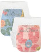 Kolorky Deluxe Velvet Pants Limited Fun plenkové kalhotky jednorázové velikost L 8-13 kg 19 ks