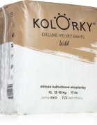 Kolorky Deluxe Velvet Pants Wild jednorázové plenkové kalhotky velikost XL 12-16 Kg 17 ks