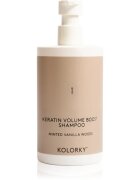 Kolorky Keratine Volume Boost Shampoo šampon pro objem Minted Vanilla Woods 390 ml