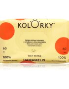 Kolorky Wet Wipes Hamamelis dětské jemné vlhčené ubrousky 60 ks