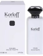 Korloff In White toaletní voda pro muže 88 ml