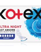 Kotex Ultra Night vložky 6 ks
