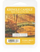 Kringle Candle Amber Wood vosk do aromalampy 64 g