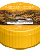 Kringle Candle Amberwood Moss čajová svíčka 42 g