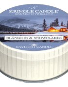 Kringle Candle Blankets & Snowflakes Daylight DTC vonná svíčka 42 g